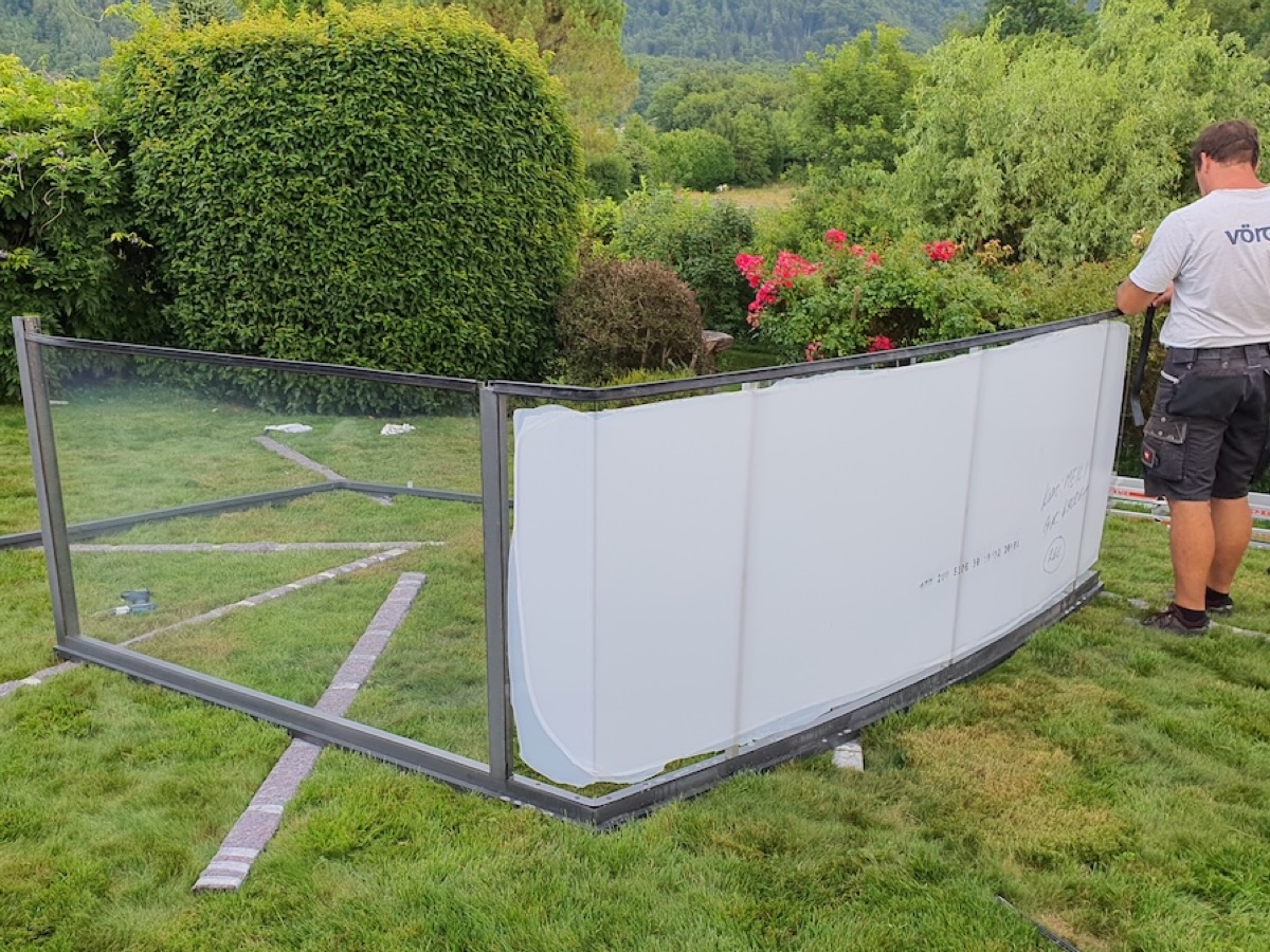 Panel replacement for the TOPAS solar veranda terrace Panel replacement for the TOPAS solar veranda terrace